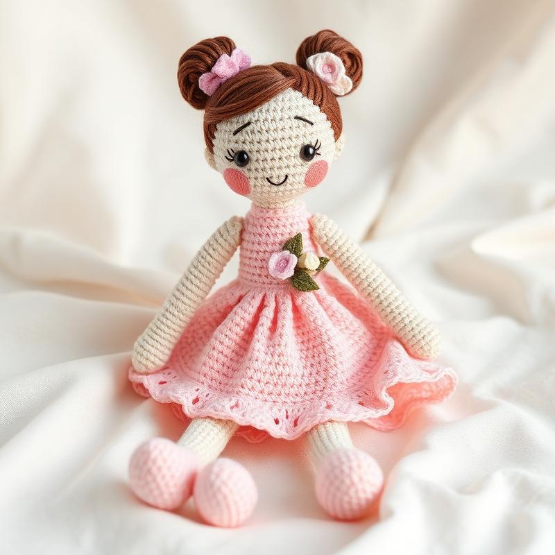 Boneca Floral Artesanal